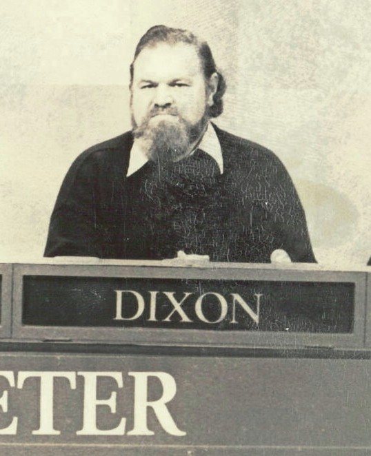Conrad Dixon appearing on University Challenge for the University of Exeter circa 1975