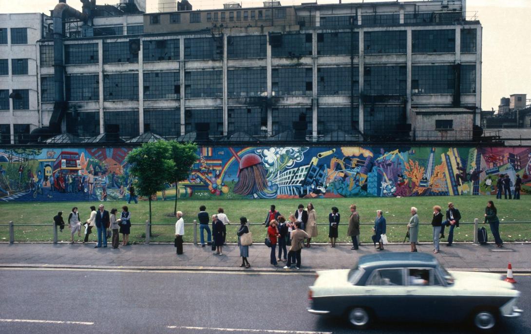 Crucible Wall Mural by Brian Barnes