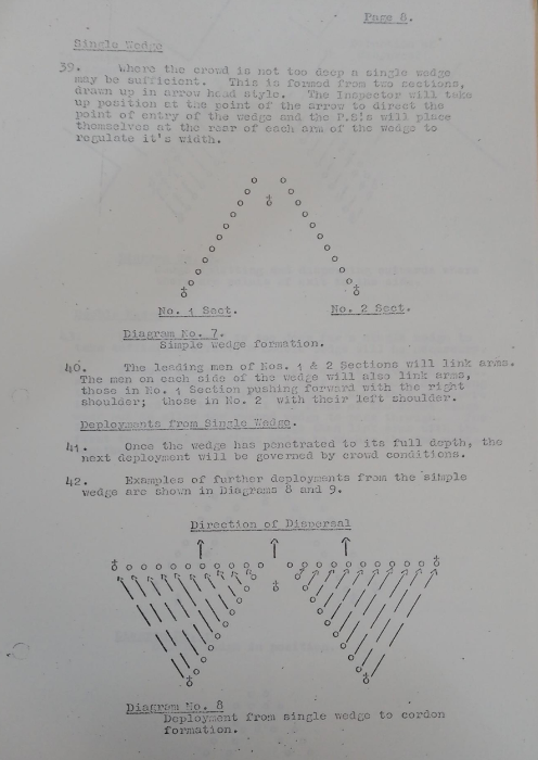 Page from Working Party on Public Order (1968)