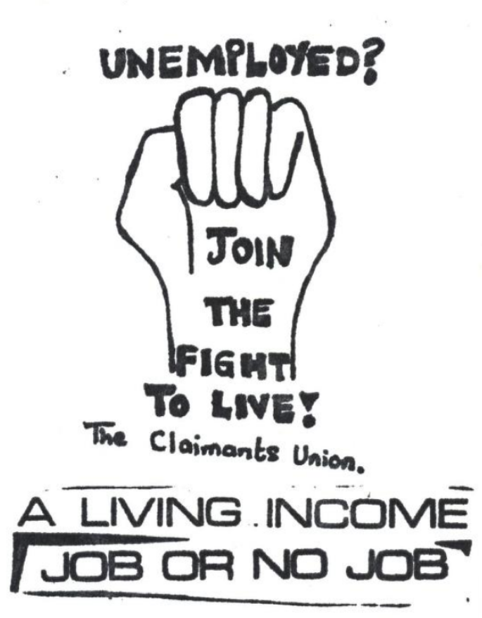 Claimants Union poster