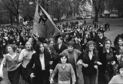 SAU at Speakers Corner, 1972.